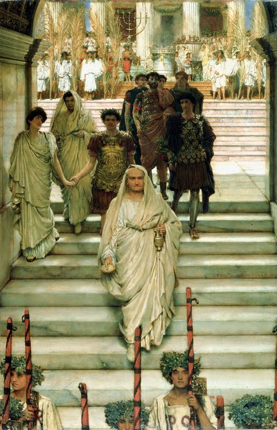 The Triumph of Titus: The Flavians by Lawrence Alma Tadema